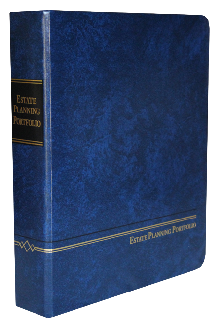 1.5" Angle D Ring Blue Binder  |  $21.50 ea.