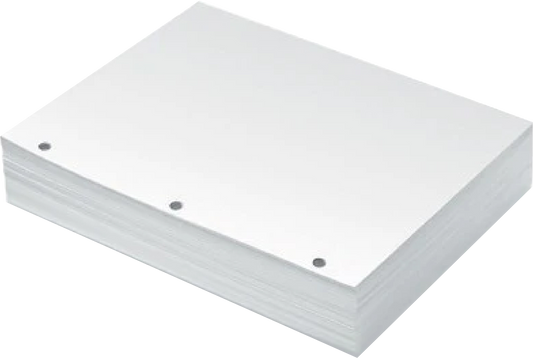 Punched Portfolio Paper $14.95